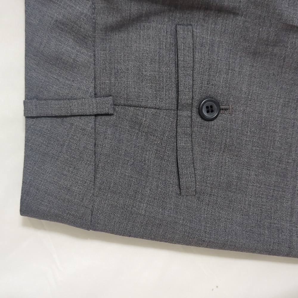 Club Monaco Wool Stretch Dress Pant, Color Gray Size 2 - Picture 9 of 14